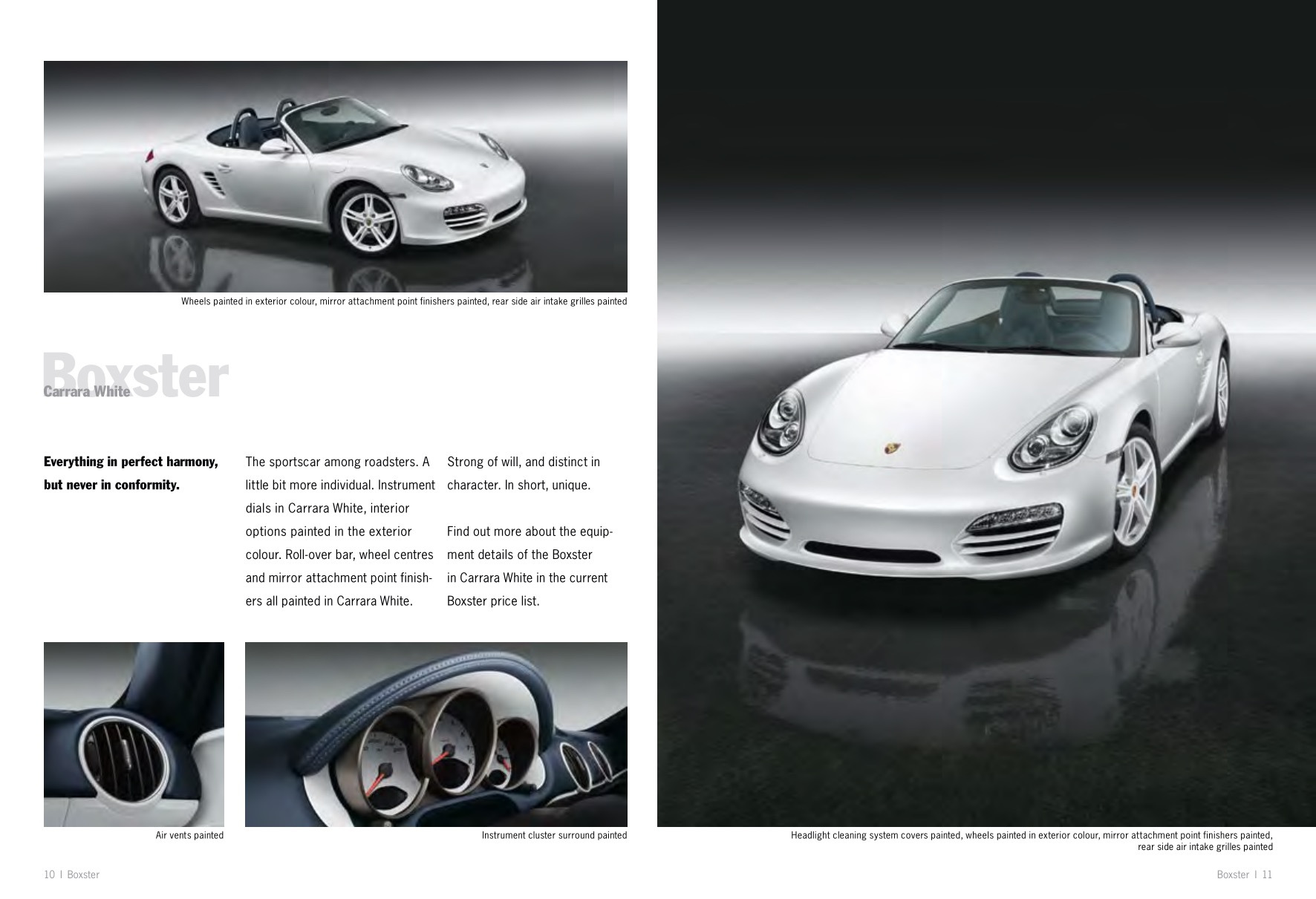 2011 Porsche Boxster Brochure Page 27